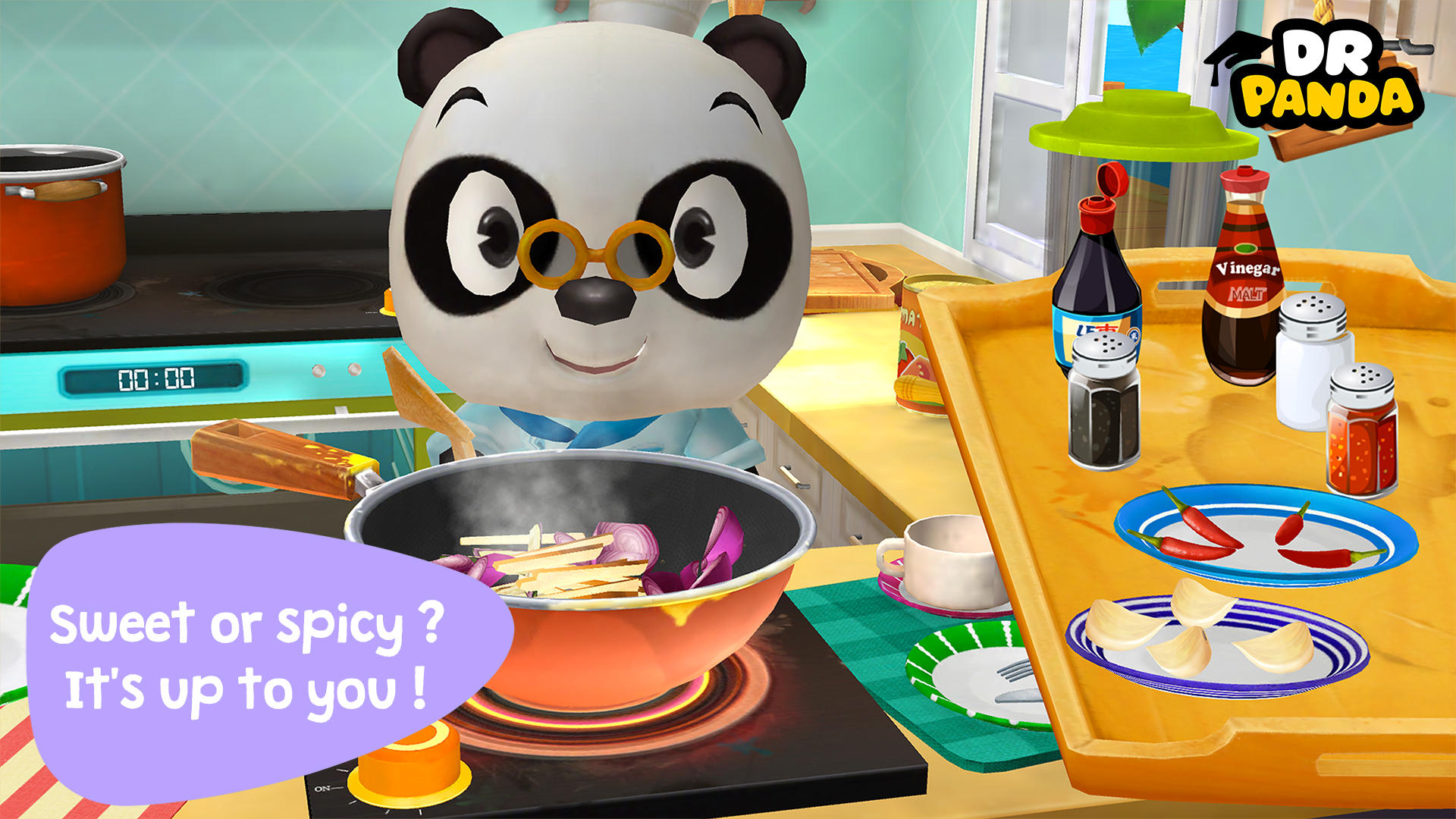 Dr. Panda Restaurant 2 Game Screenshot