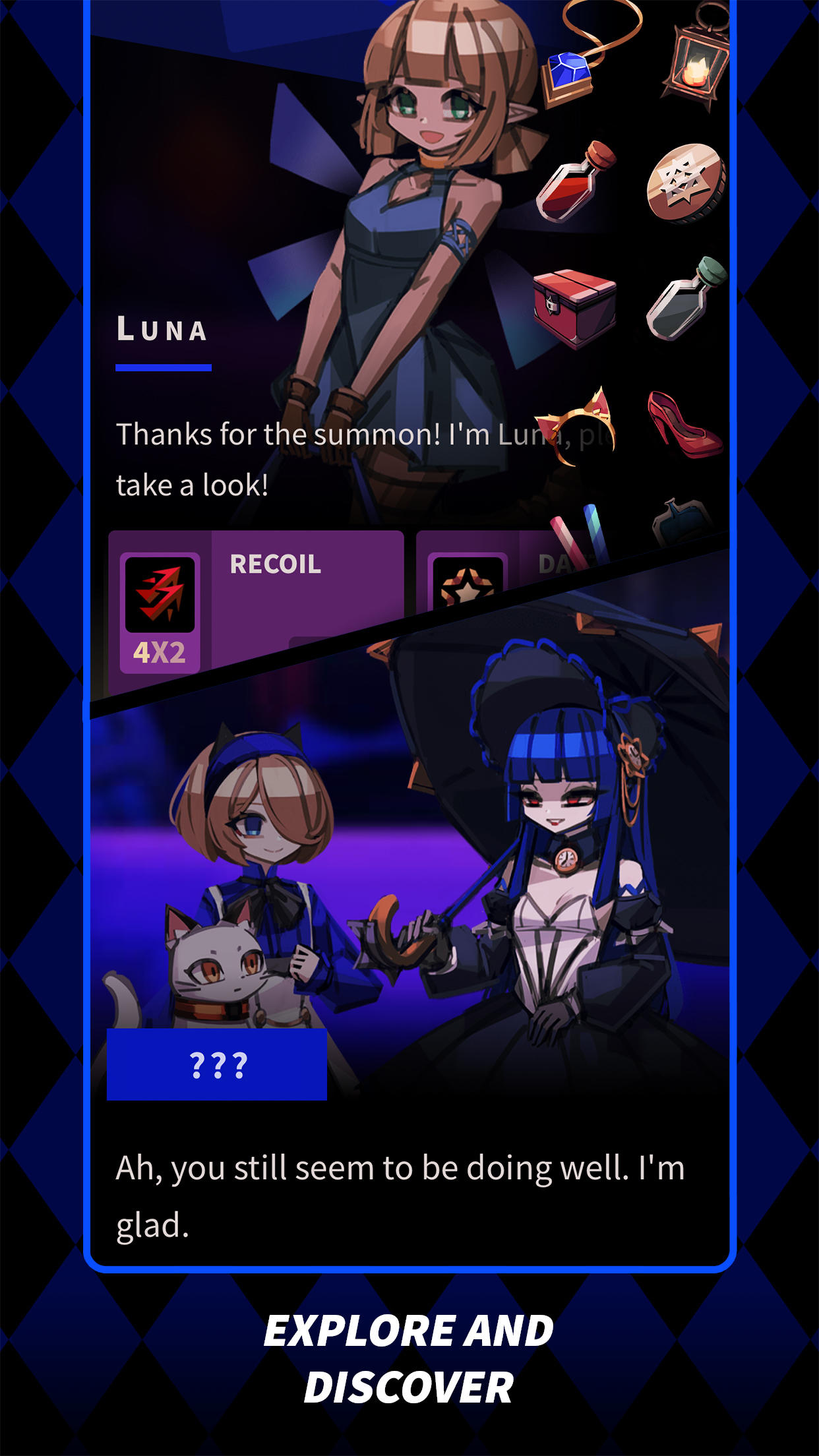 Phantom Rose 2 Sapphire Game Screenshot