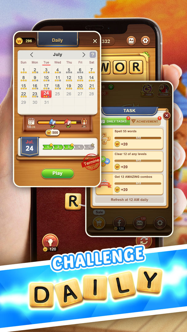 Screenshot of Word Connect