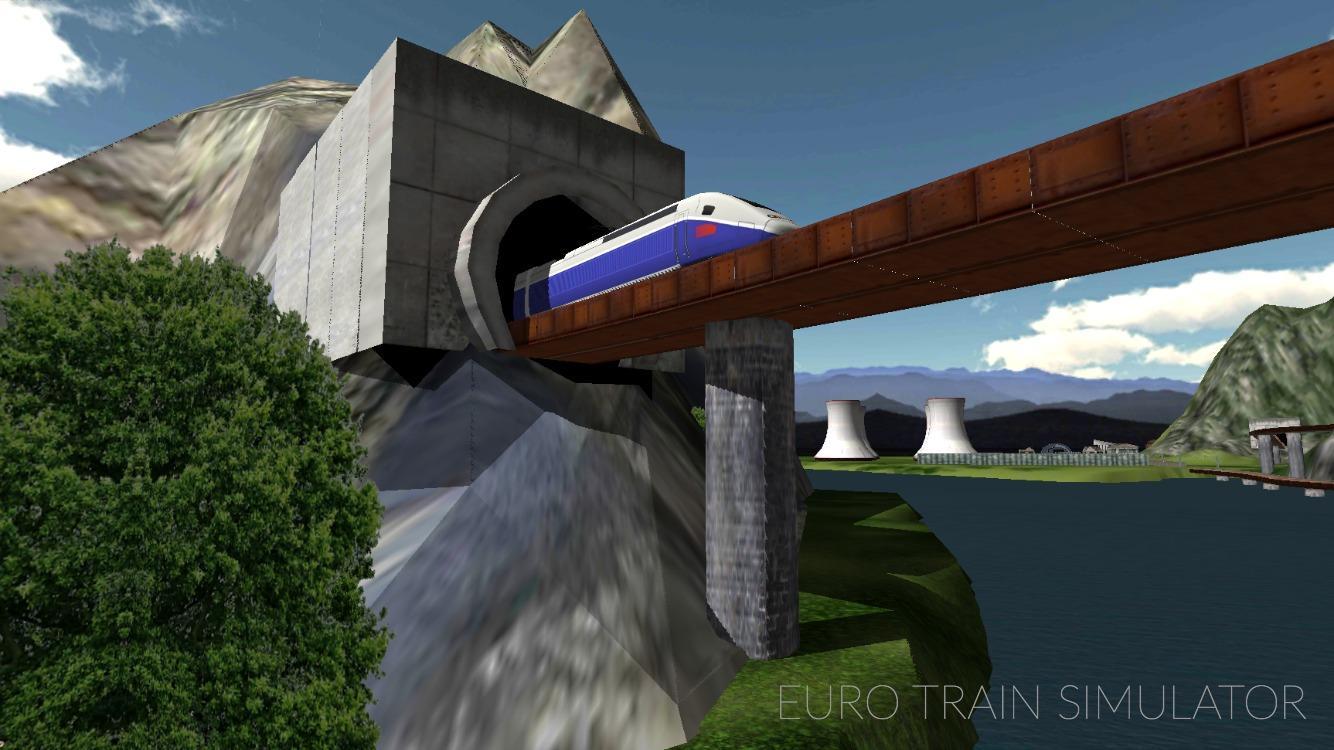 Euro Train Simulator: Game Game Screenshot