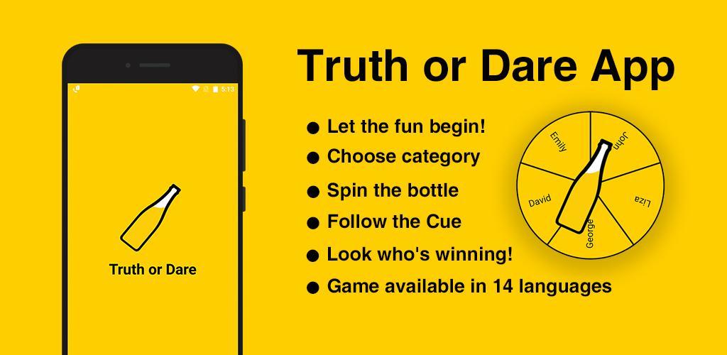Banner of Truth or Dare - Spin The Bottle - เกมปาร์ตี้สำหรับผู้ใหญ่ 4.8