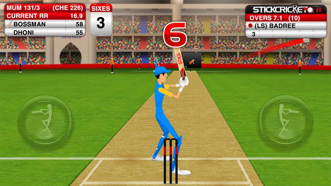 Screenshot of Stick Cricket Premier League