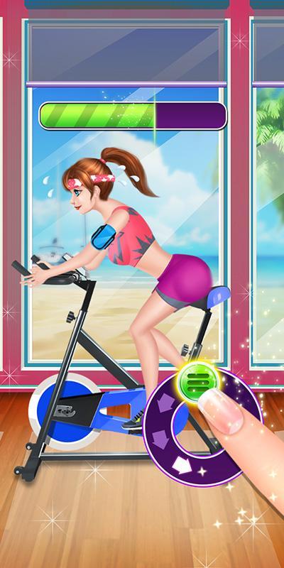 Princess Workout: Beauty Salon Game Screenshot