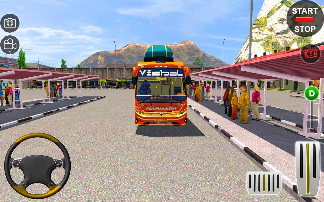 Screenshot of Indian Bus Volvo Simulator