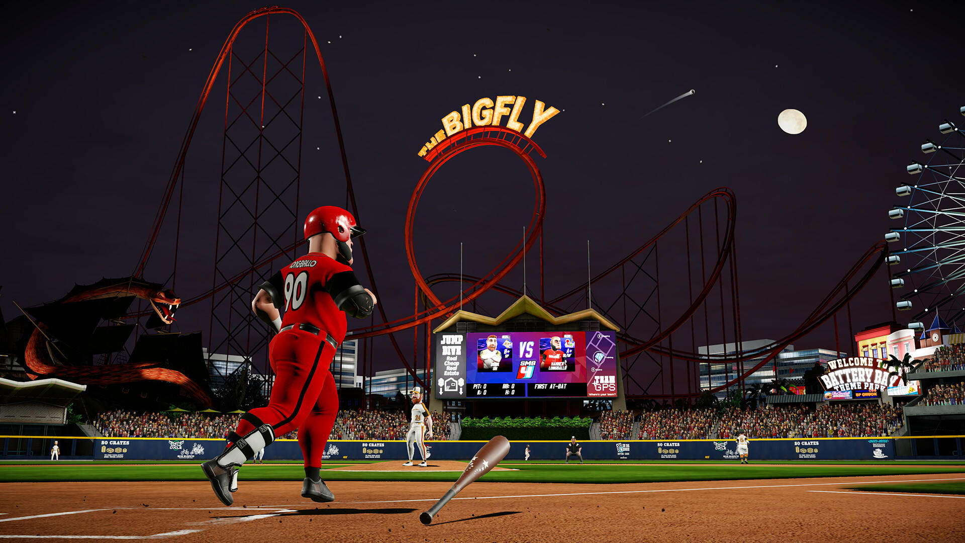 Screenshot 1 of Super Mega Baseball™ ၄ 