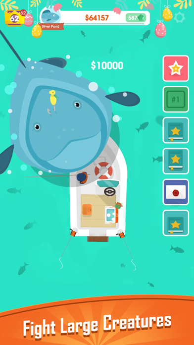 Hooked Inc: Fishing Games Game Screenshot
