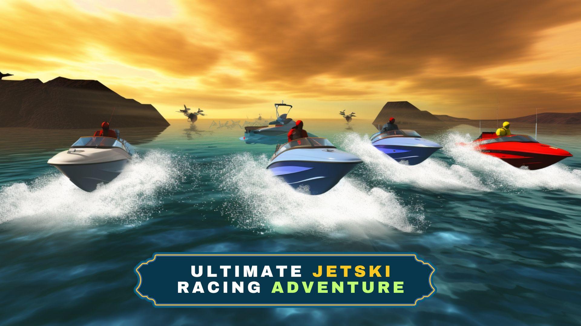 Boat Stunt Racing 3D Game Screenshot