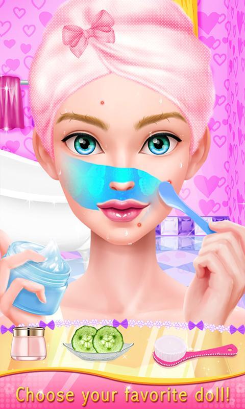 Dream Doll Makeover Girls Game 게임 스크린샷