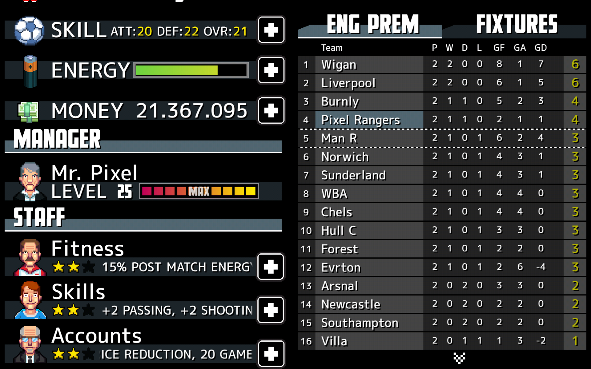 Скриншот игры Tiki Taka Soccer
