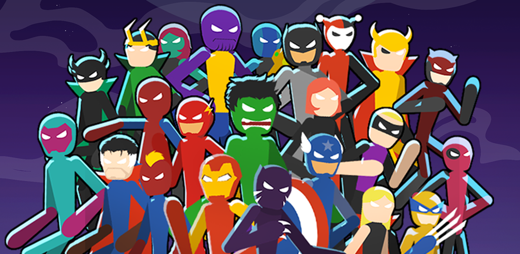 Banner of स्टिक फाइट: सुपरहीरो 1.0.2