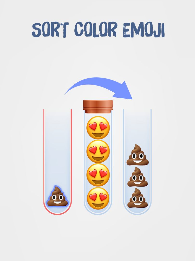 Screenshot of Emoji Sort Master