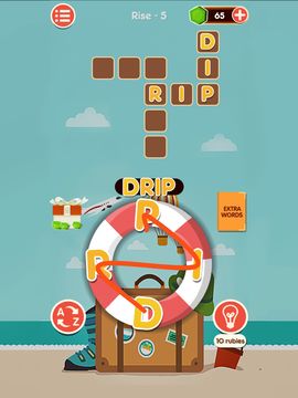 Balloon Trip-Word Diary Game Screenshot