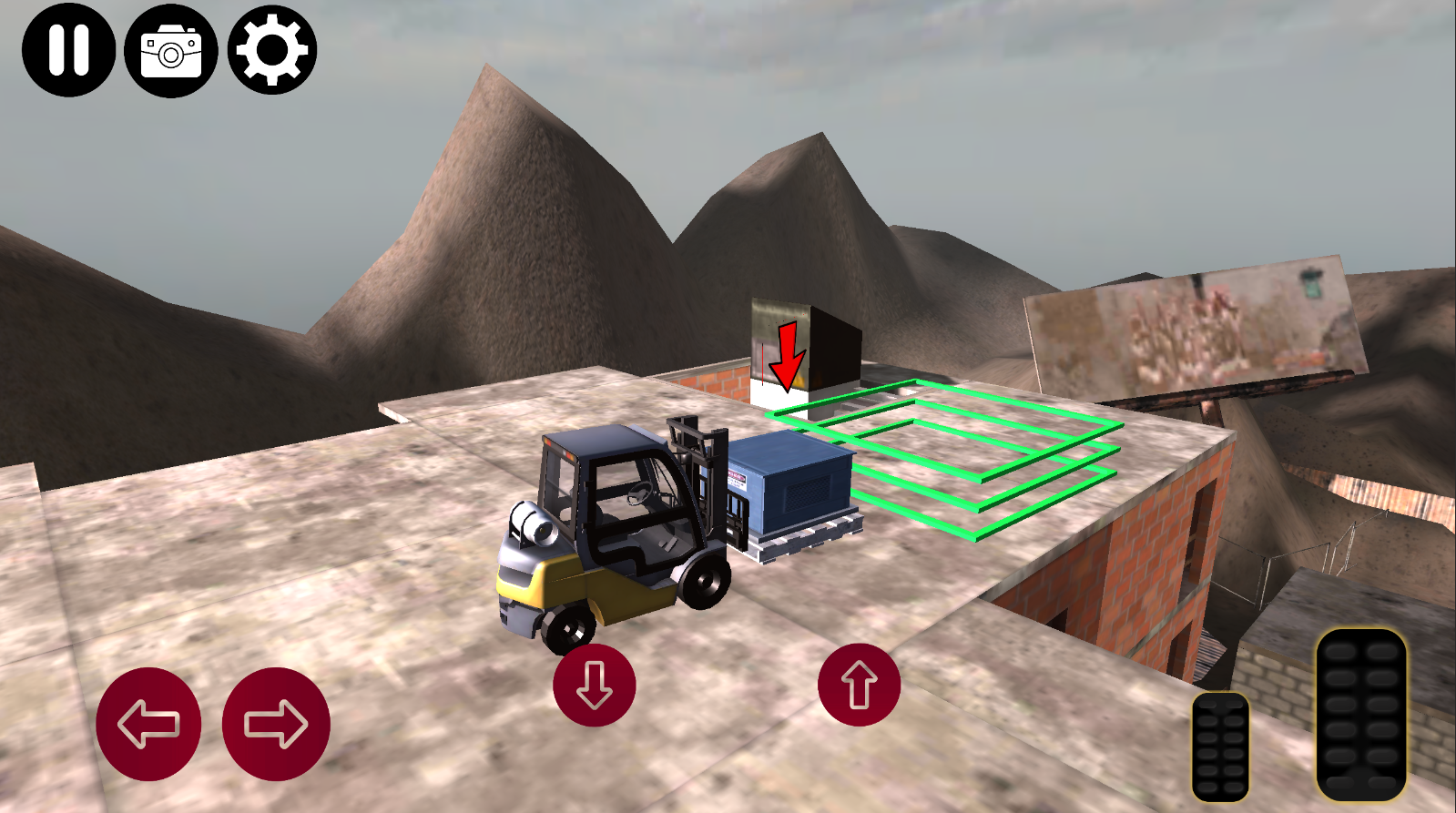 Forklift Driver Simulator Game Game Screenshot