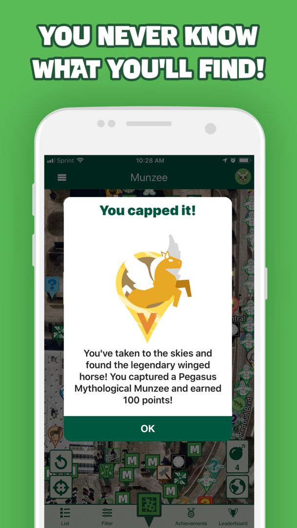 Munzee screenshot game