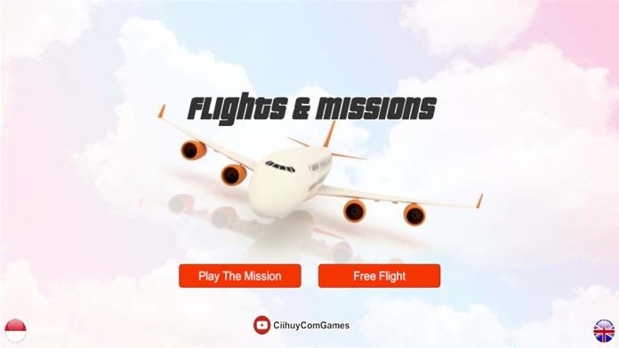 Flights and Missions Simulator Game Screenshot