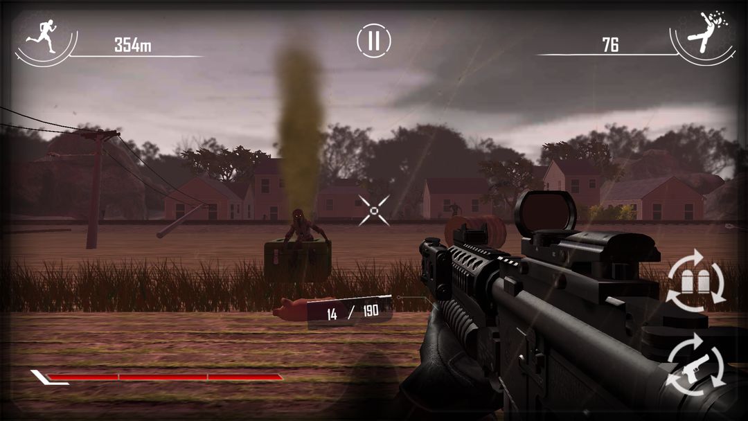 Screenshot of Behind Zombie Lines