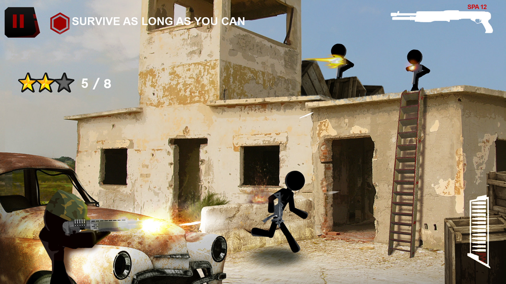 Stick Squad: Sniper Guys Game Screenshot