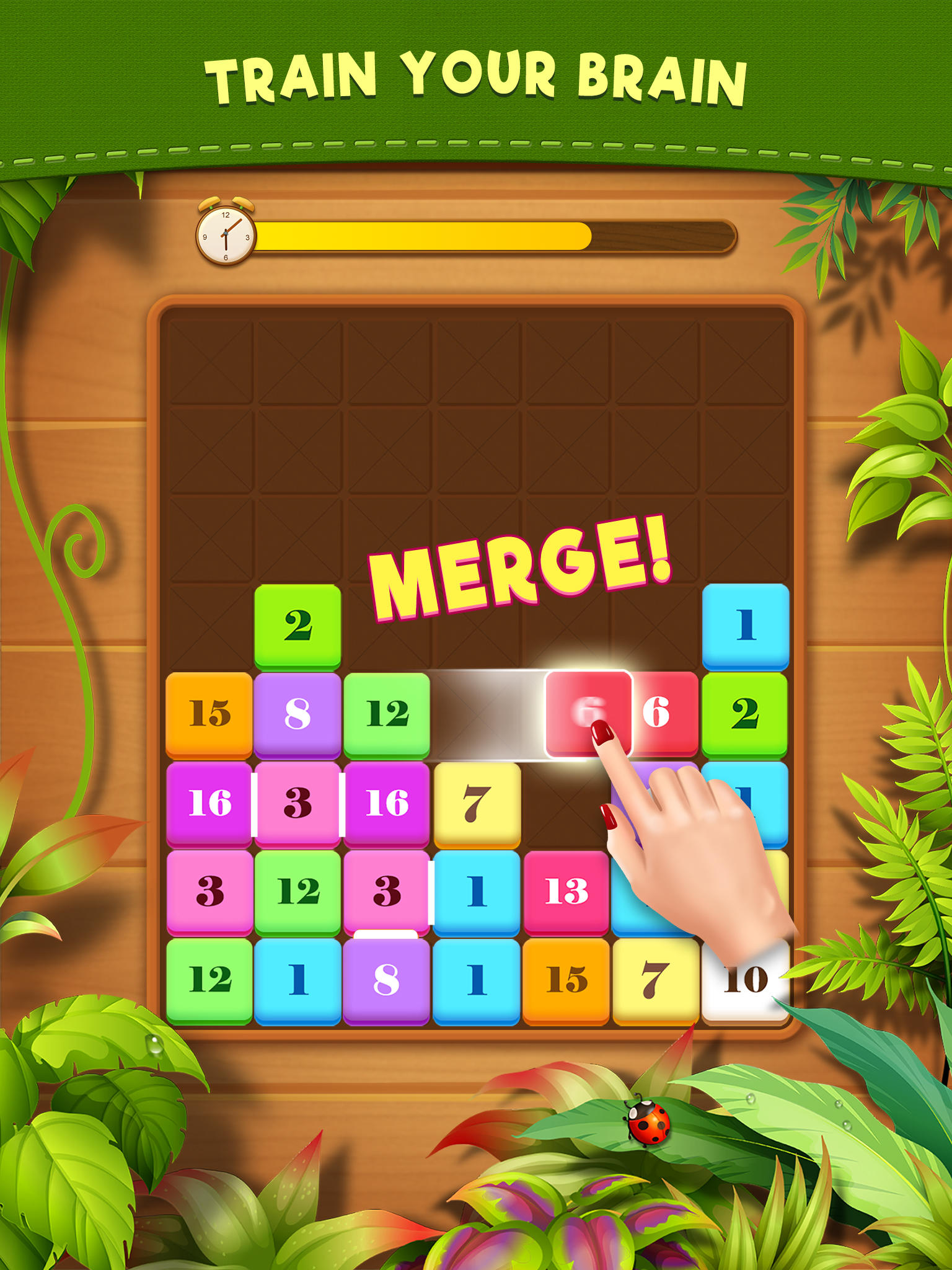 Drag n Merge: Block Puzzle Game Screenshot