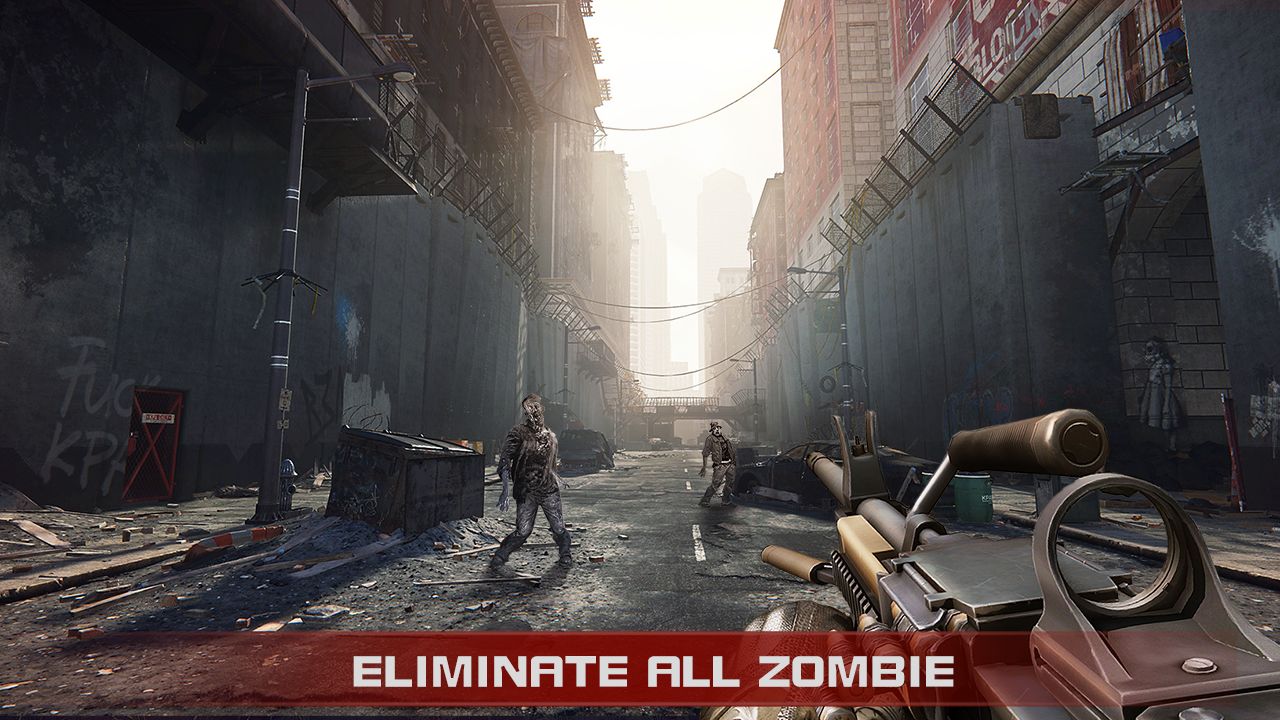Screenshot of Zombie Shooter:  Pandemic Unkilled