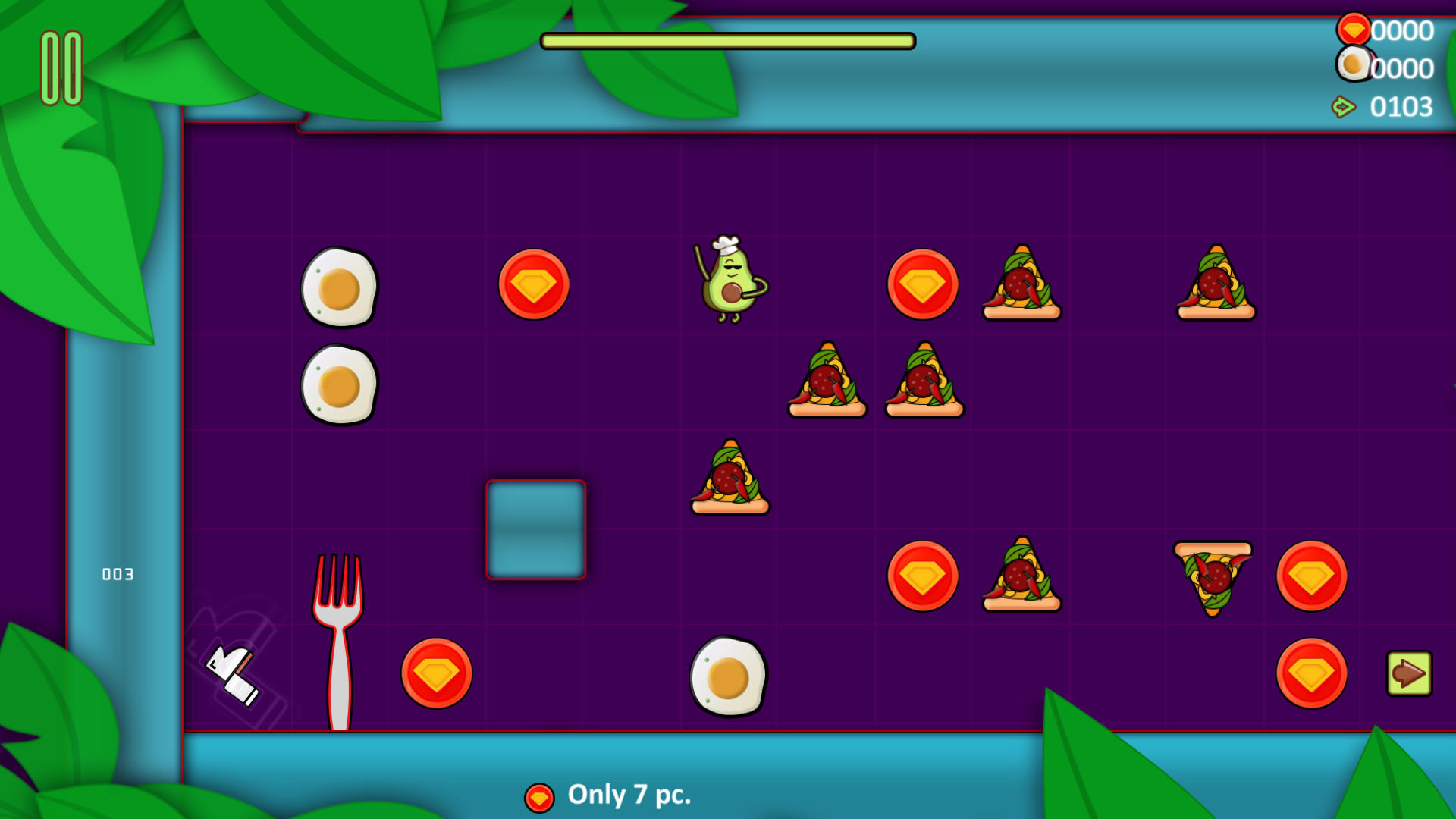 Avocado Puzzle Quest ภาพหน้าจอเกม
