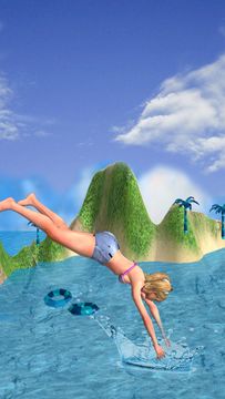 Hill Flip Dive Game Screenshot