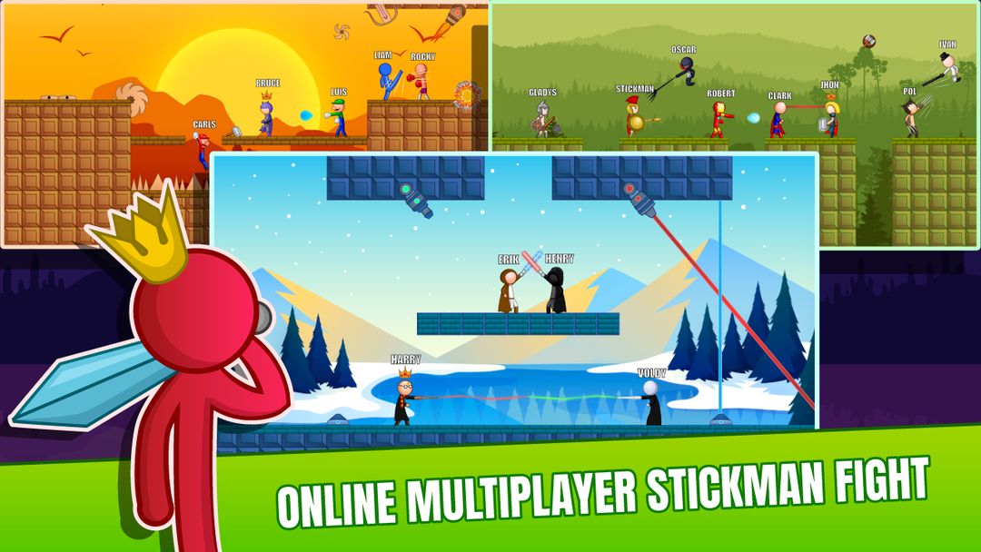 Screenshot of Stick Man Game
