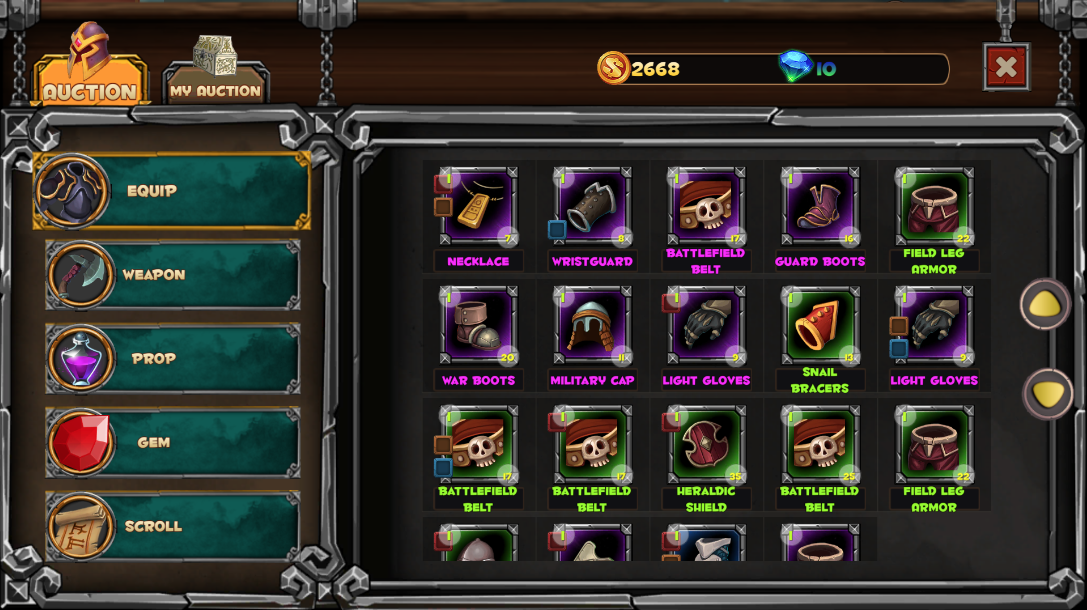 Cuplikan Layar Game Guardian : Endless Equip