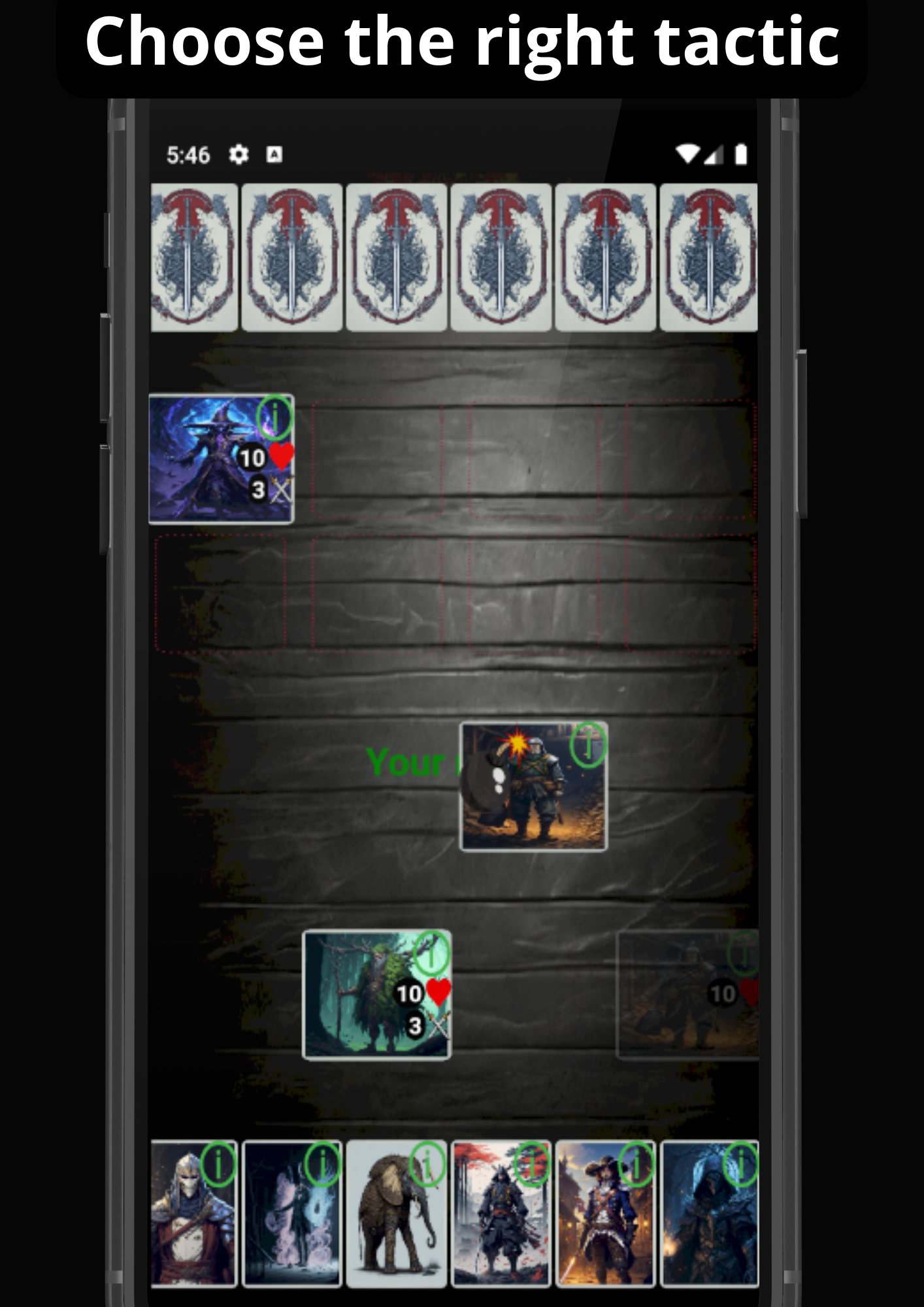 Card wars game - CardWarsChaos Game Screenshot