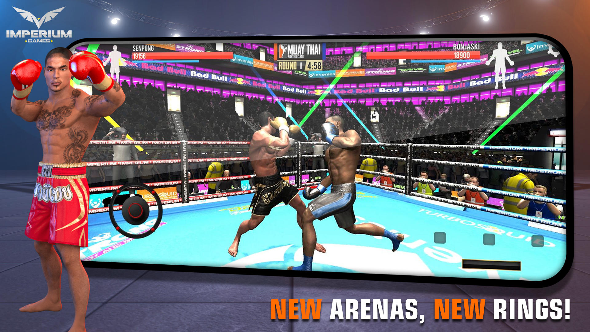 Muay Thai 2 - Fighting Clash Game Screenshot