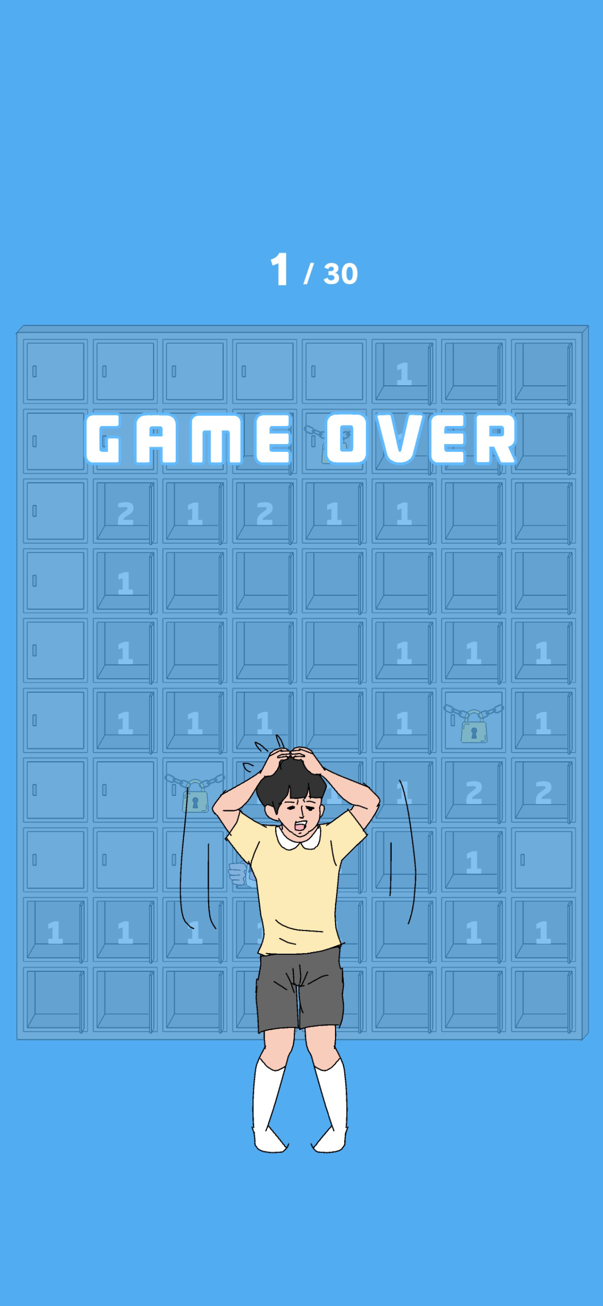 Mominesweeper Game Screenshot