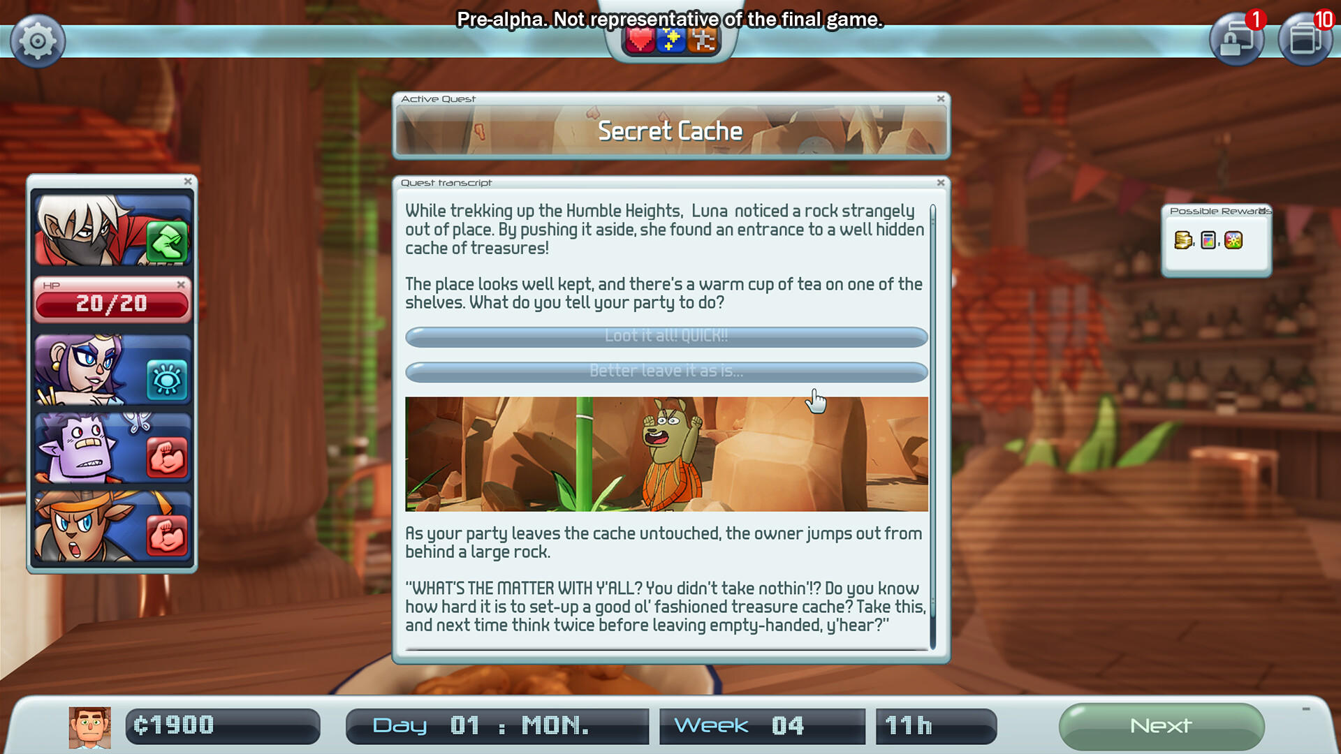 Desk Deck Heroes Game Screenshot