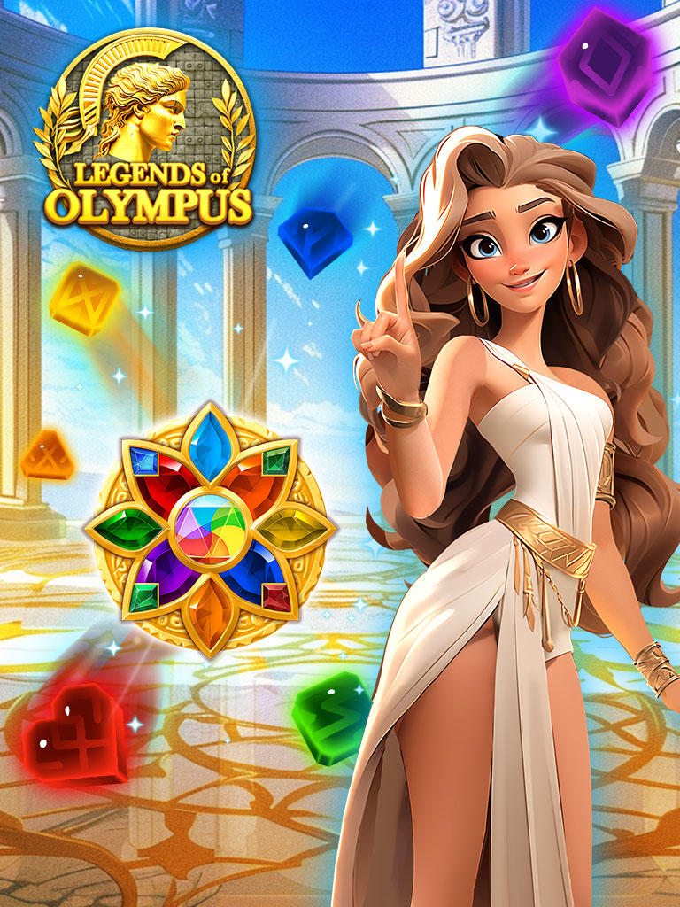 Скриншот игры Jewel Legends Of Olympus