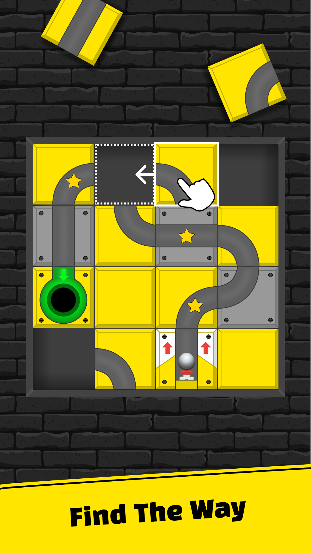 Rolling Ball Puzzle Game Screenshot