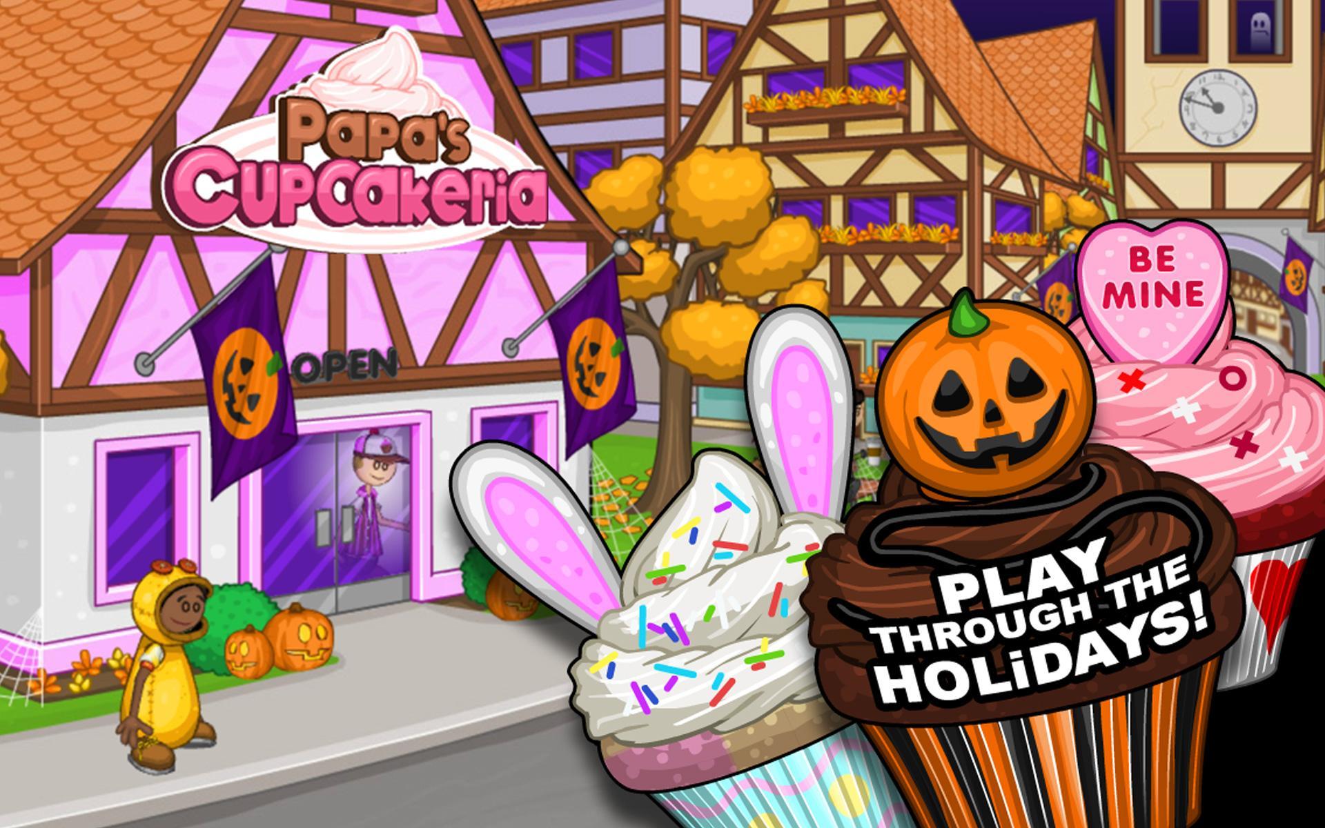 Papa's Cupcakeria HD Game Screenshot