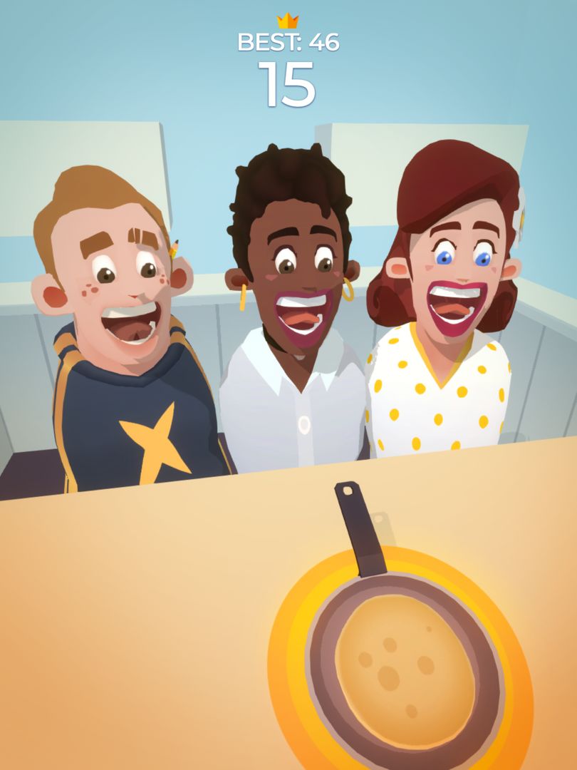 Flippy Pancake 게임 스크린 샷