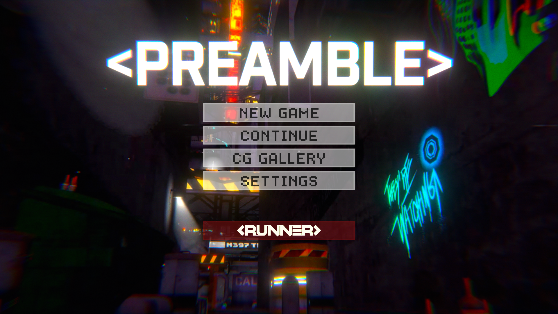 Screenshot of RUNNER: PREAMBLE