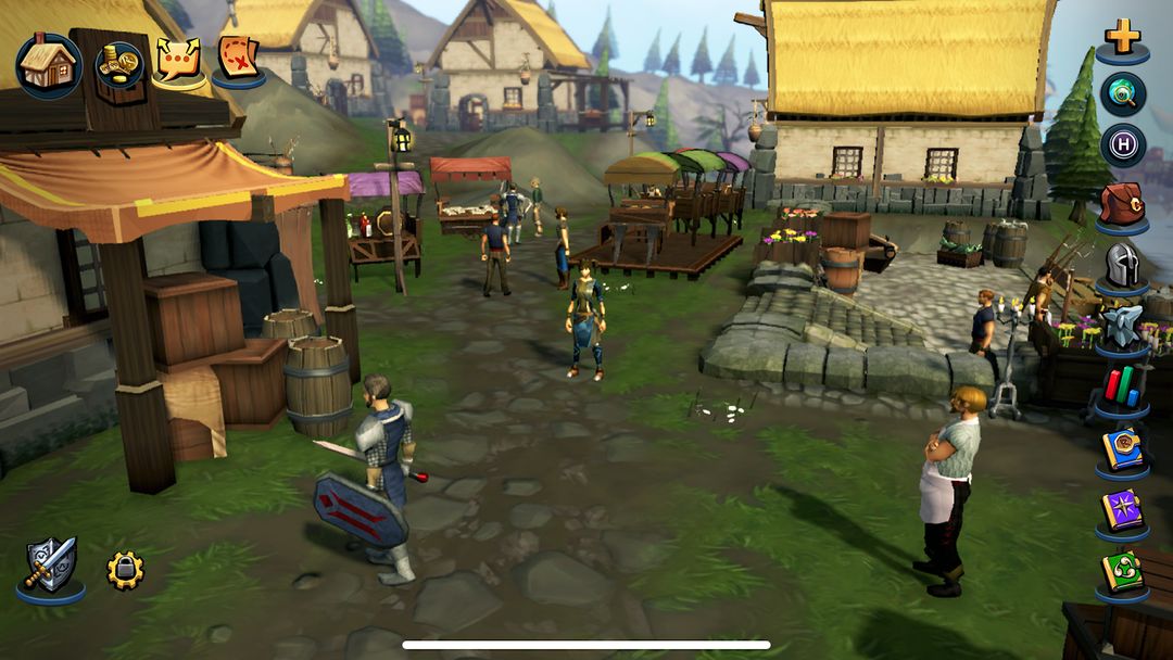 RuneScape - Fantasy MMORPG ภาพหน้าจอเกม