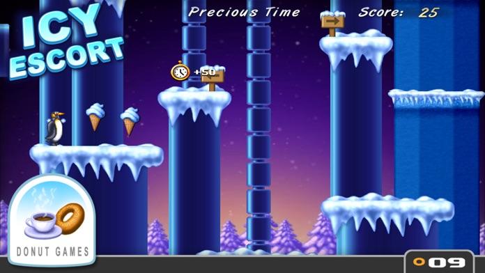 Icy Escort Game Screenshot