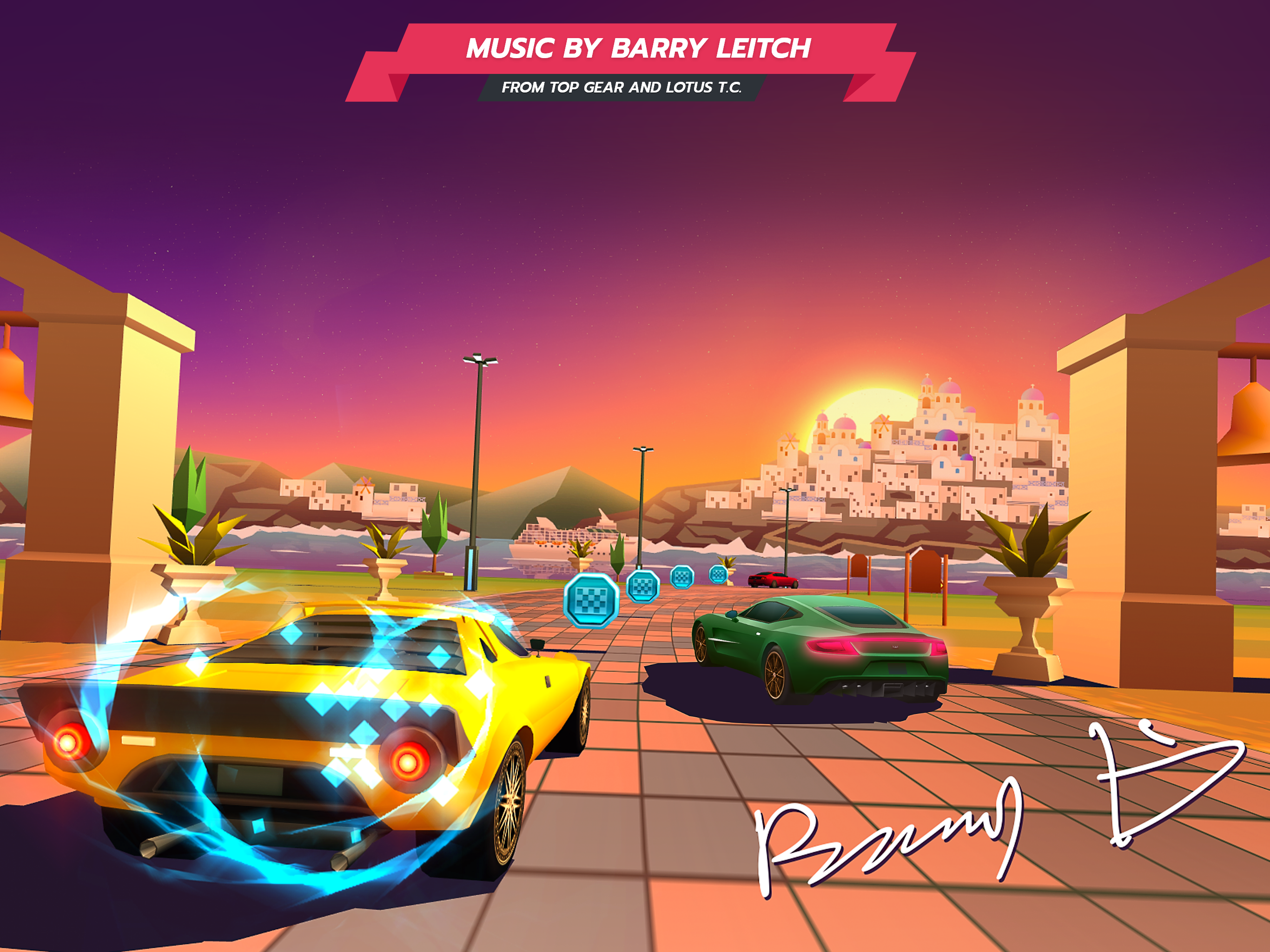 Horizon Chase – Arcade Racing Game Screenshot