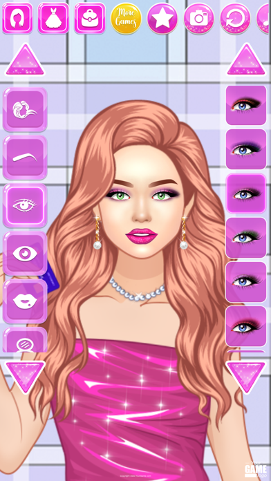 green emerald velvet dress Fashion Show Girls Makeup &amp; Dress up Games