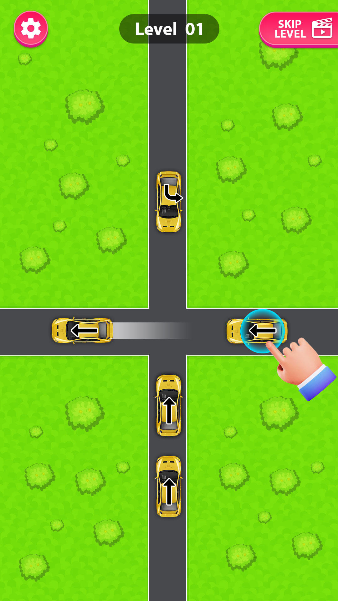 Traffic Car Escape Puzzle 3D Game Screenshot