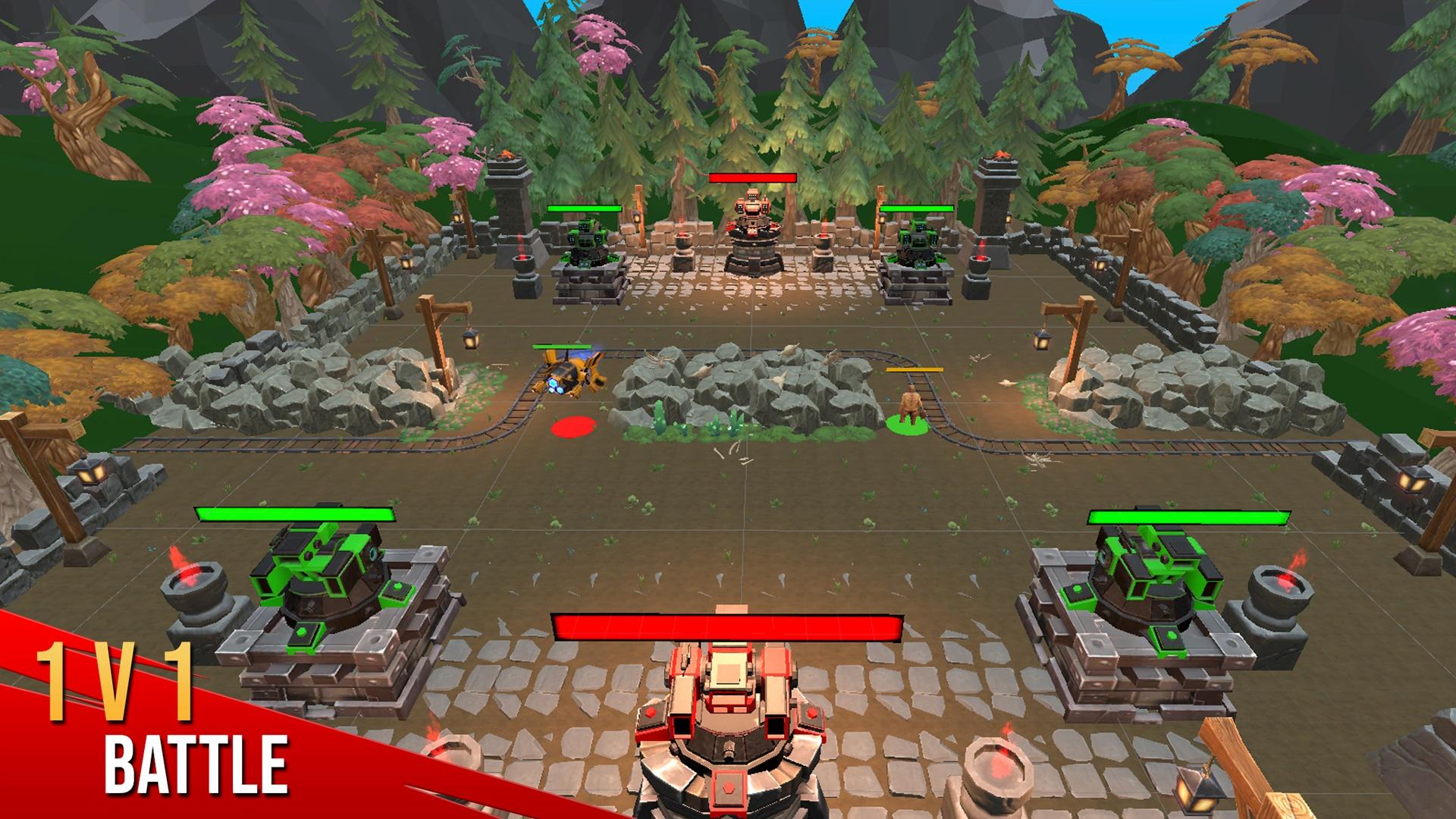 Screenshot 1 of Trận chiến pháo đài: Trò chơi TD 1.0