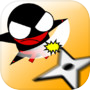 Jumping Ninja Shuriken : two Player game