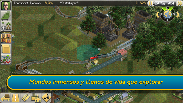 Captura de Pantalla del Juego Transport Tycoon