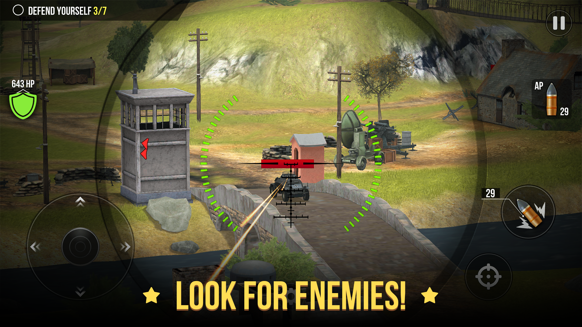 戰爭炮火: 軍事模擬遊戲截圖