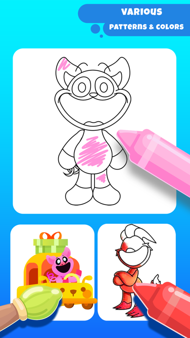 Mod ColorGame Smiling Critters for Android/iOS - TapTap