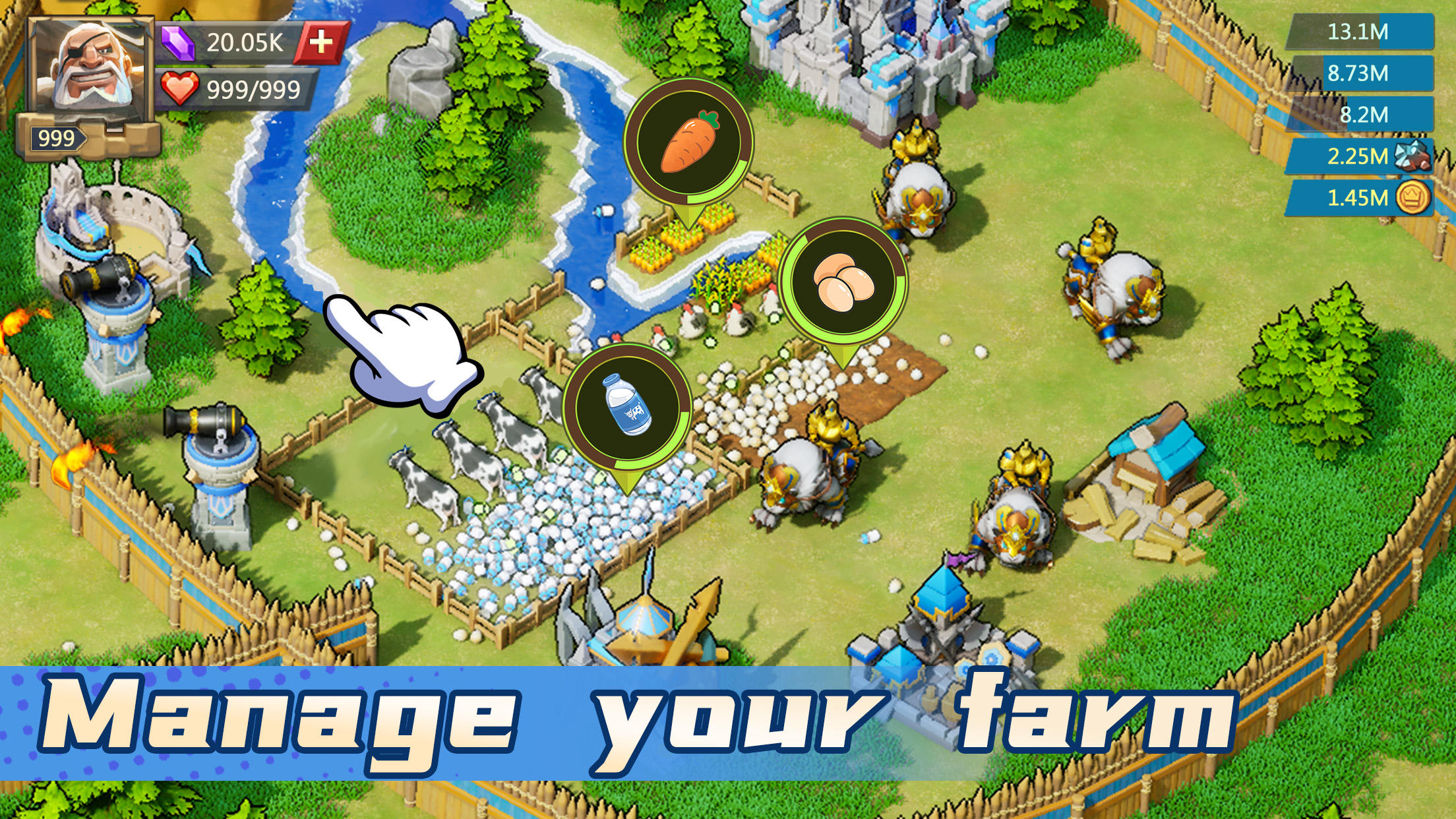 Screenshot of Lords Mobile: Kingdom Wars
