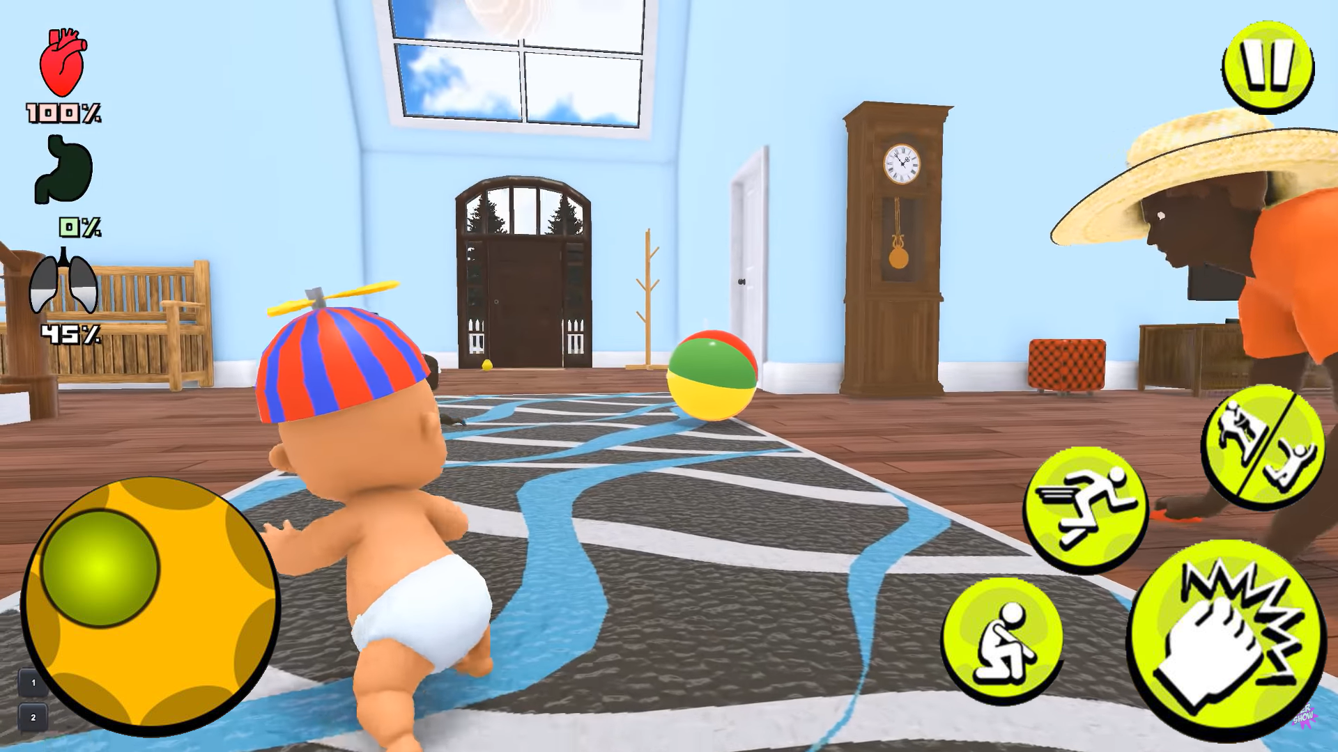 Screenshot of Who Your Daddy Action game