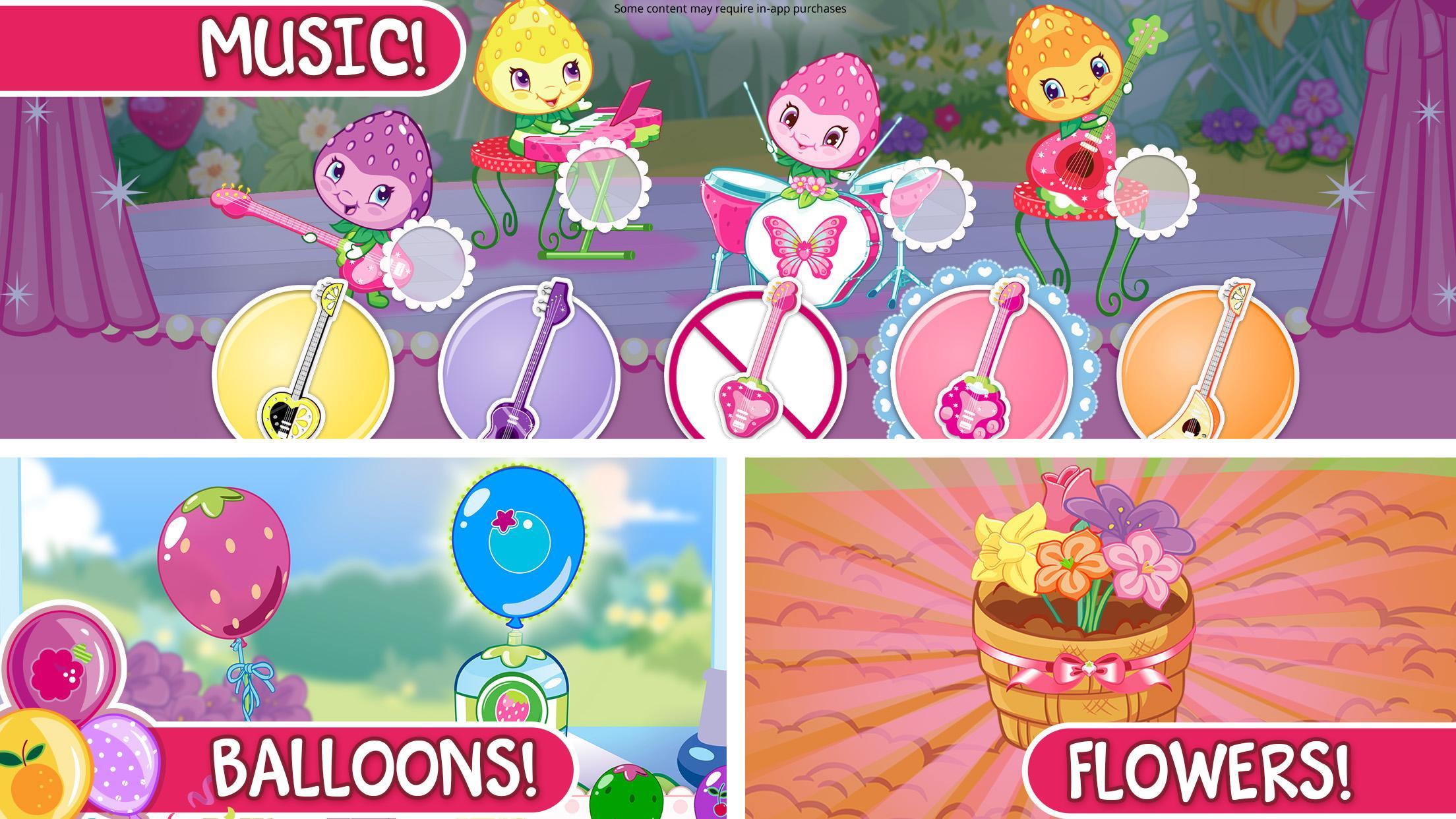 Strawberry Shortcake Berryfest Game Screenshot