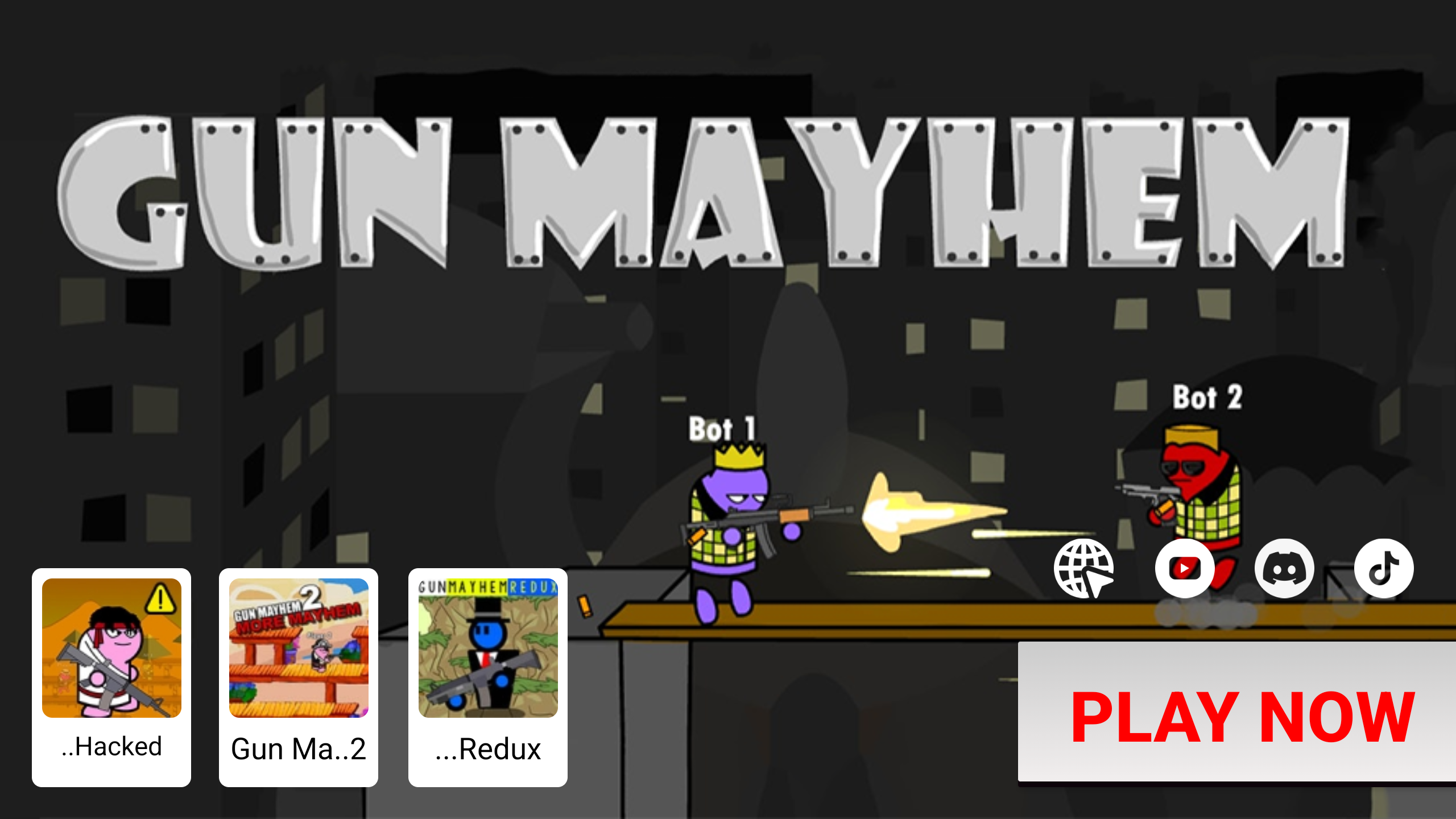 Cuplikan Layar Game Gun Mayhem